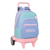 Skolerygsk med Hjul Munich Mellow Bl Pink Himmelbl 33 x 45 x 22 cm #1