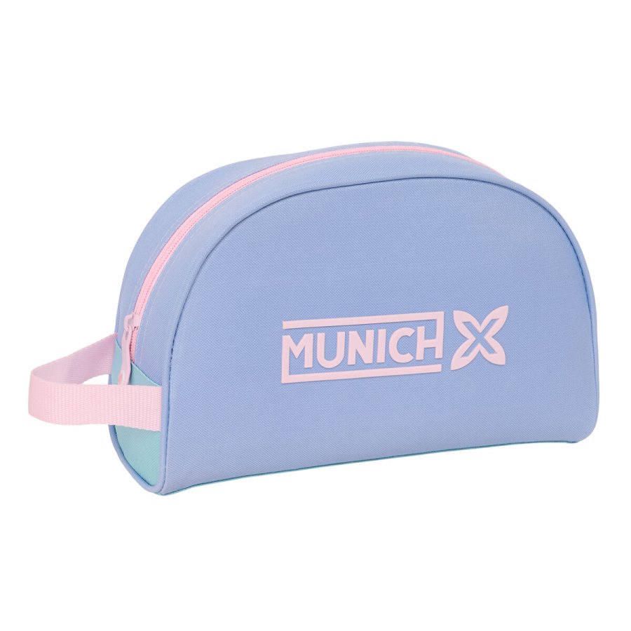 Rejsetoilettaske Munich Mellow Bl Pink Himmelbl 28 x 18 x 10 cm #1