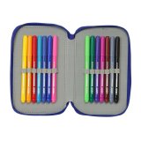 Tredobbelt Penalhus Atltico Madrid Bl Hvid Rd 12,5 x 19,5 x 5,5 cm 37 Dele #6