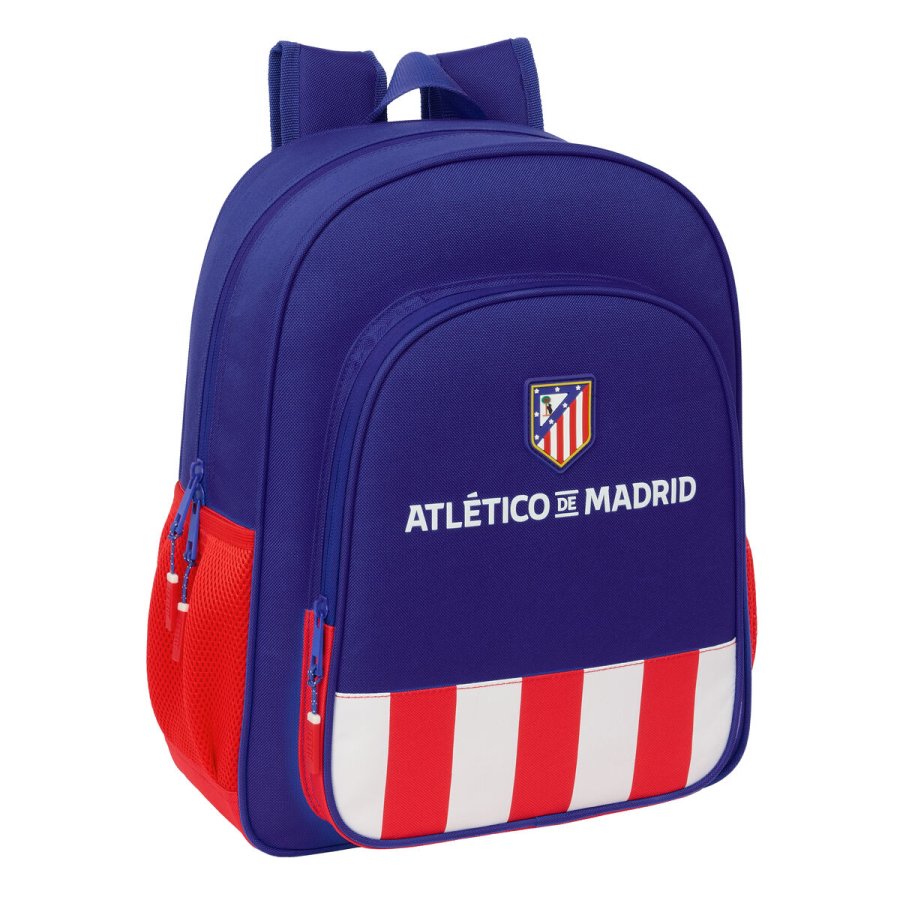 Skoletaske Atltico Madrid Bl Hvid Rd 32 x 38 x 12 cm #2