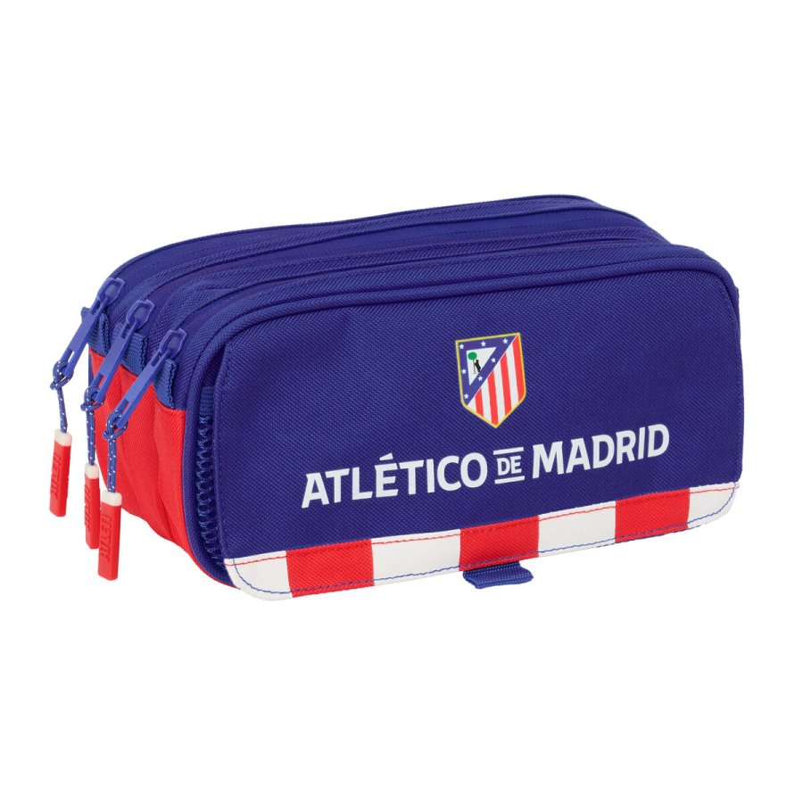 Tredobbelt bretaske Atltico Madrid Bl Hvid Rd 21,5 x 10 x 8 cm #1