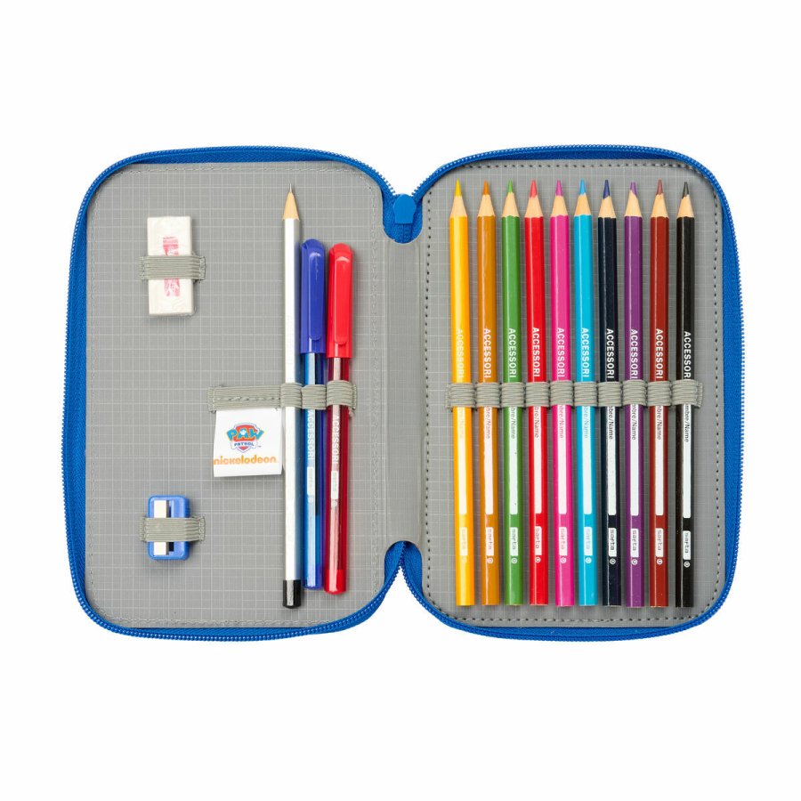 Dobbelt penalhus The Paw Patrol Cool Bl Rd 12.5 x 19.5 x 4 cm 29 Dele #2