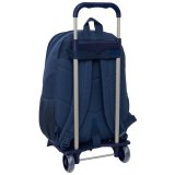 Skolerygsk med Hjul Munich Blue indigo Bl 32 x 44 x 16 cm #2