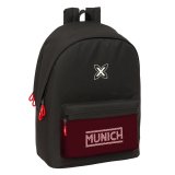 Skoletaske Munich +usb munich Sort 31 x 44 x 18 cm #1