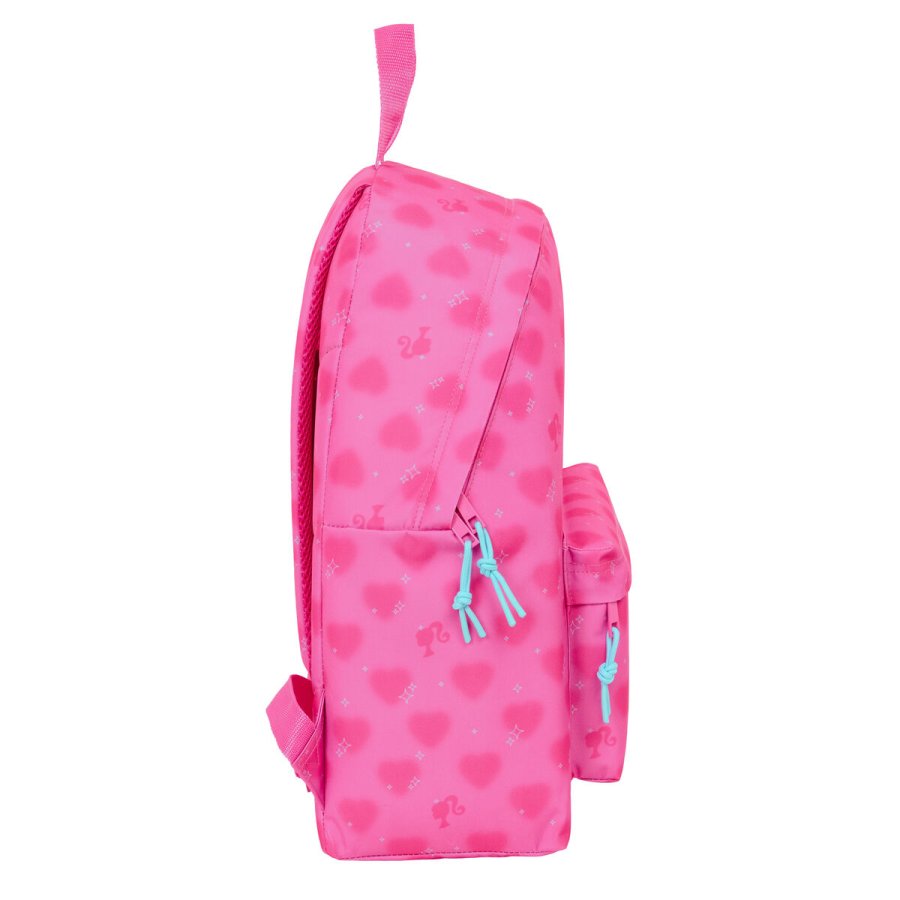Skoletaske Barbie Corazones Pink 33 x 42 x 15 cm #2