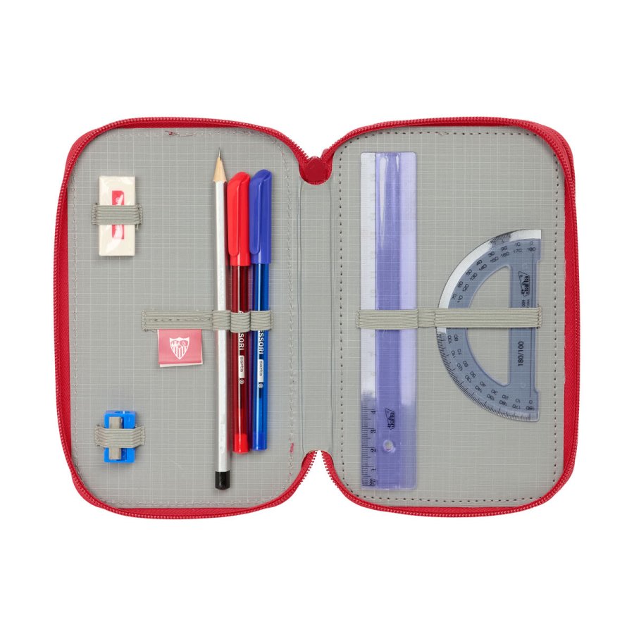 Tredobbelt Penalhus Sevilla Ftbol Club Rd 12,5 x 19,5 x 5,5 cm 37 Dele #4