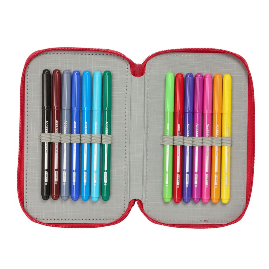 Tredobbelt Penalhus Sevilla Ftbol Club Rd 12,5 x 19,5 x 5,5 cm 37 Dele #5