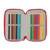 Tredobbelt Penalhus Sevilla Ftbol Club Rd 12,5 x 19,5 x 5,5 cm 37 Dele #6