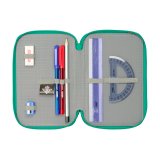 Tredobbelt Penalhus Real Betis Balompi Akvamarin 12,5 x 19,5 x 5,5 cm 37 Dele #4