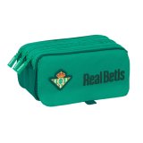 Tredobbelt bretaske Real Betis Balompi Grn 21,5 x 10 x 8 cm #1