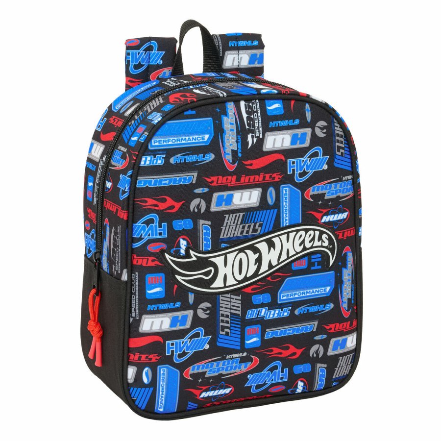 Skoletaske Hot Wheels Multifarvet 22 x 27 x 10 cm #1