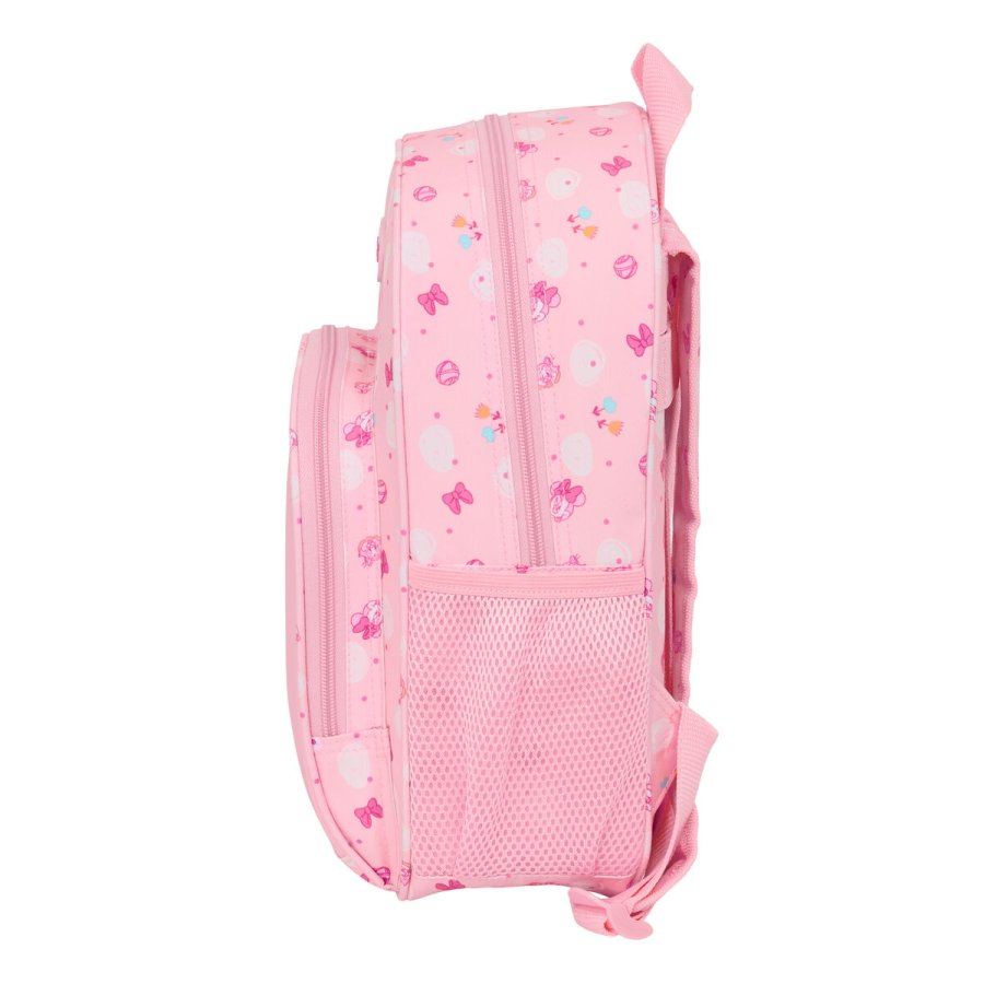 Brnetaske Minnie Mouse Baby Pink 28 x 34 x 10 cm #3