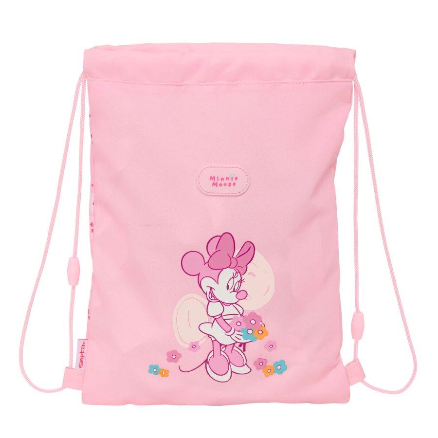 Rygsk med Snore Minnie Mouse Baby Pink 26 x 34 x 1 cm #1