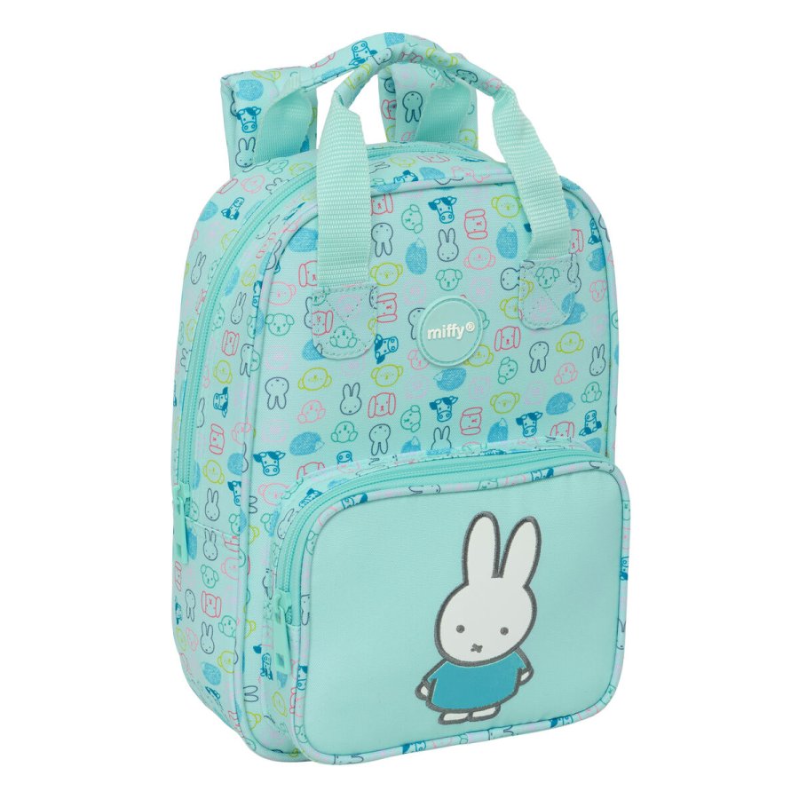 Skoletaske Miffy Friends Bl 20 x 28 x 8 cm #1