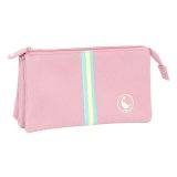 Tredobbelt bretaske El Ganso Pink Pink 22 x 12 x 3 cm #1