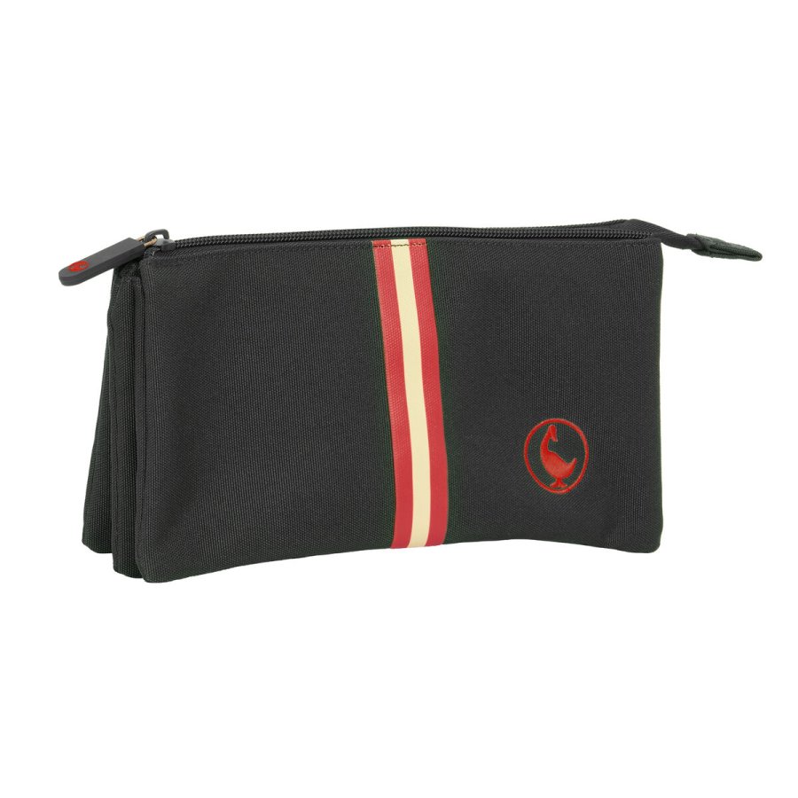 Tredobbelt bretaske El Ganso Black Sort 22 x 12 x 3 cm #1