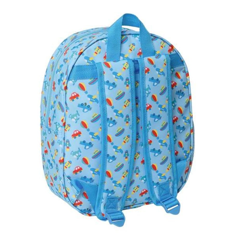 3D Skoletaske Safta 27 x 33 x 10 cm Fly #2