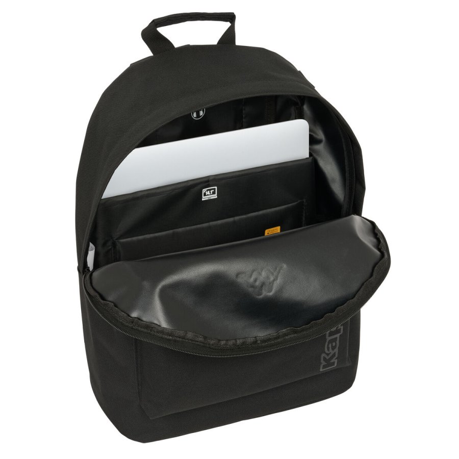 Skoletaske Kappa kappa basics Sort 31 x 41 x 16 cm #2