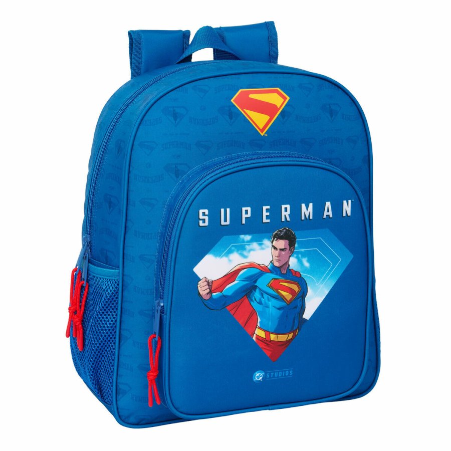 Skoletaske Superman Bl 32 x 38 x 12 cm #2