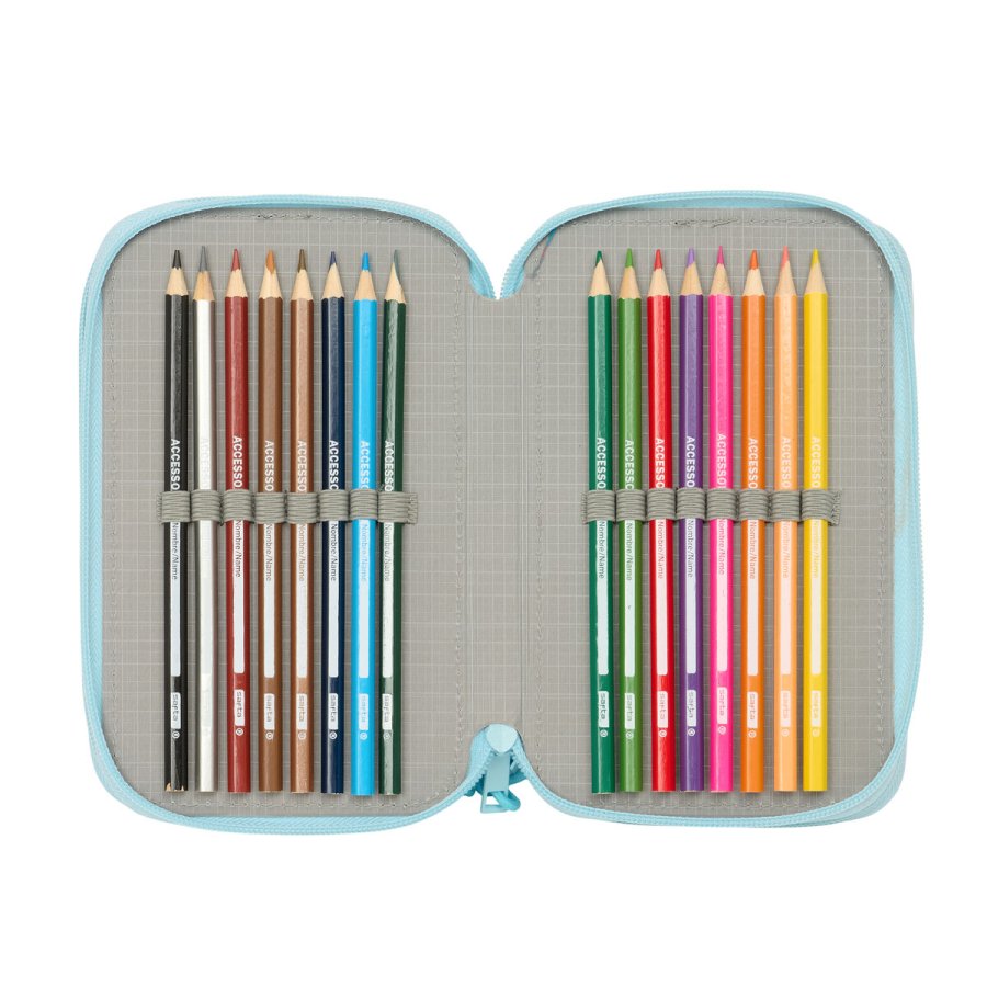 Tredobbelt Penalhus Furby Bl 12,5 x 19,5 x 5,5 cm 37 Dele #3