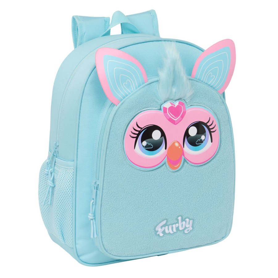 Skoletaske Furby Himmelbl 32 x 38 x 12 cm #1