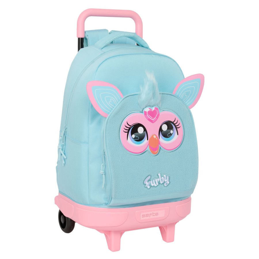 Skolerygsk med Hjul Furby Himmelbl 33 x 45 x 22 cm #1
