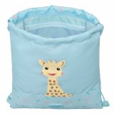 Rygsk med Snore Sophie la Girafe Bl 26 x 34 x 1 cm #1