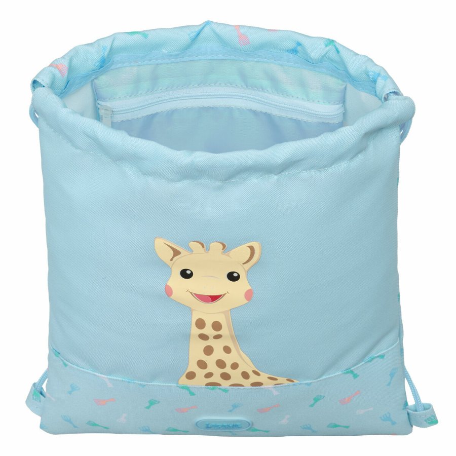 Rygsk med Snore Sophie la Girafe Bl 26 x 34 x 1 cm #1