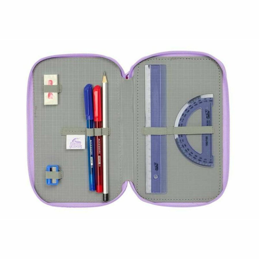 Tredobbelt Penalhus Unicorn Academy Syren 12,5 x 19,5 x 5,5 cm 37 Dele #3