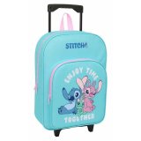 Skolerygsk med Hjul Stitch Bl 32 x 42 x 14 cm #1