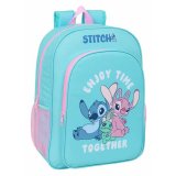 Skoletaske Stitch Bl 33 x 42 x 14 cm #1