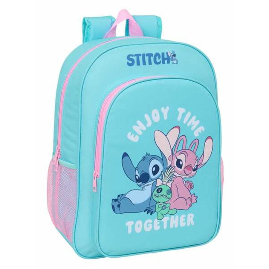 Skoletaske Stitch Bl 33 x 42 x 14 cm #1