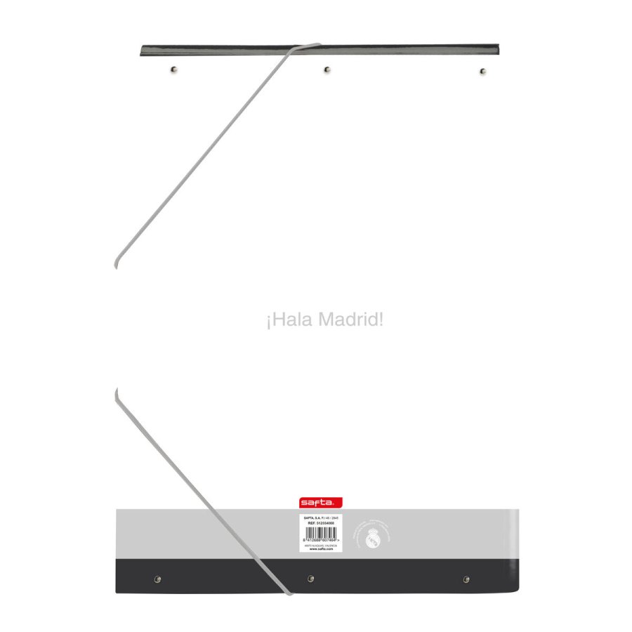 Ringbind Real Madrid C.F. Hvid A4 26 x 33.5 x 2.5 cm #1