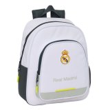 Skoletaske Real Madrid C.F. Hvid 28 x 34 x 10 cm #1