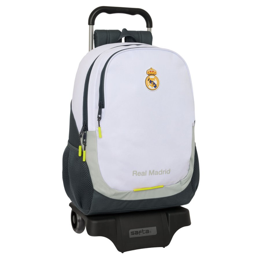 Skoletaske Real Madrid C.F. Hvid 32 x 44 x 16 cm #1