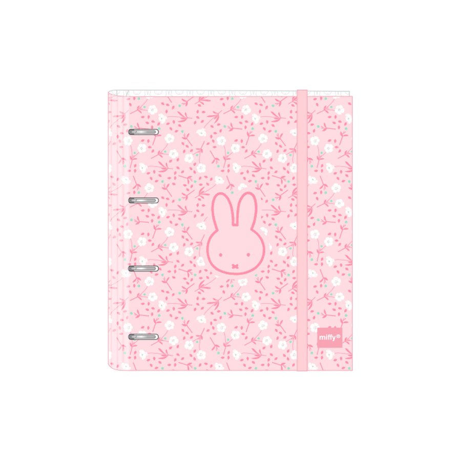 Ringbind Miffy Flores 27 x 32 x 3.5 cm #1