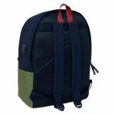 Skoletaske El Pulpo   Marinebl Khaki 31 x 44 x 18 cm #2