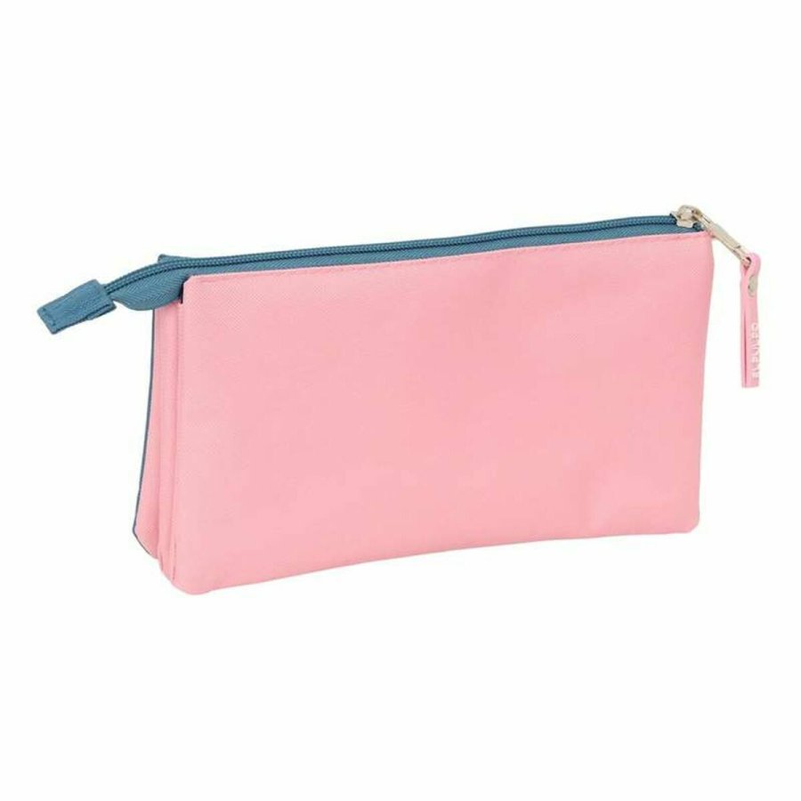 Tredobbelt bretaske El Pulpo   Bl Pink 22 x 12 x 3 cm #2