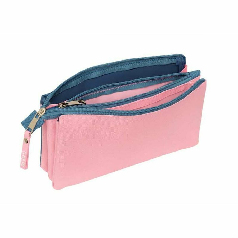 Tredobbelt bretaske El Pulpo   Bl Pink 22 x 12 x 3 cm #3