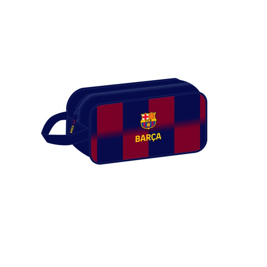 Rejseskotaske F.C. Barcelona Bl� R�dbrun 29 x 15 x 14 cm #1