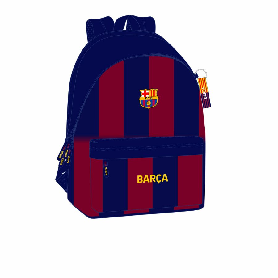 Skoletaske F.C. Barcelona Bl Rdbrun 31 x 44 x 18 cm #1