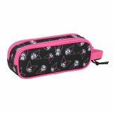 Dobbelt carry-all Kuromi Sort Fuchsia 21 x 8 x 6 cm #2