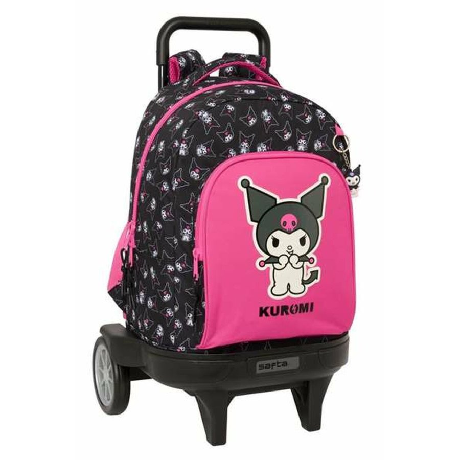 Skoletaske Kuromi Sort Fuchsia 33 x 45 x 22 cm #1