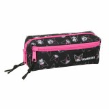 Tredobbelt bretaske Kuromi Sort Fuchsia 22 x 8,5 x 6 cm #1