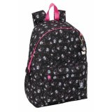 Skoletaske Kuromi Sort Fuchsia 31 x 43 x 13 cm #1