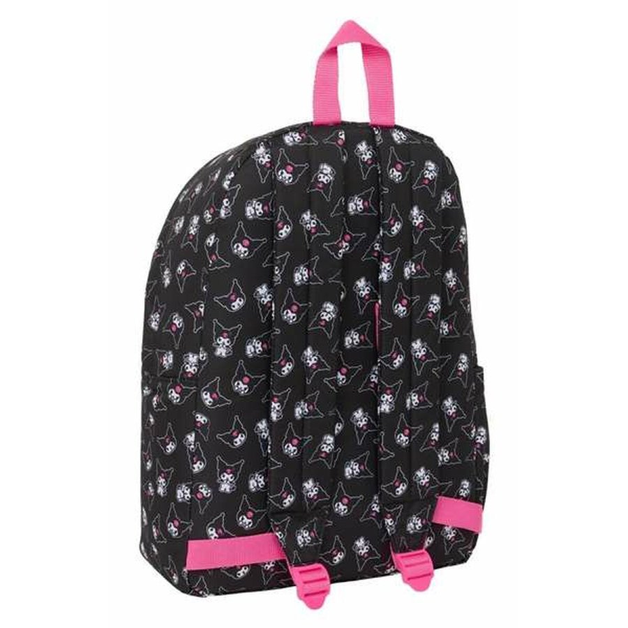 Skoletaske Kuromi Sort Fuchsia 31 x 43 x 13 cm #2