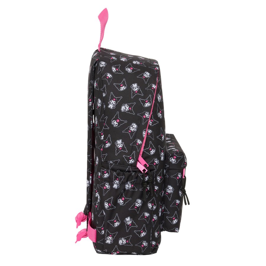 Skoletaske Kuromi Sort Fuchsia 31 x 43 x 13 cm #4