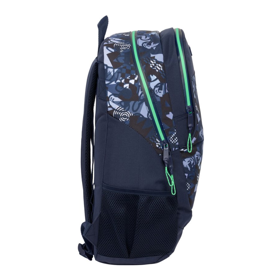 Skoletaske El Ni�o Navy Marinebl� 32 x 44 x 16 cm #2
