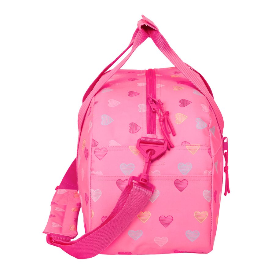 Sportstaske Benetton Heart Pink 50 x 26 x 20 cm #3