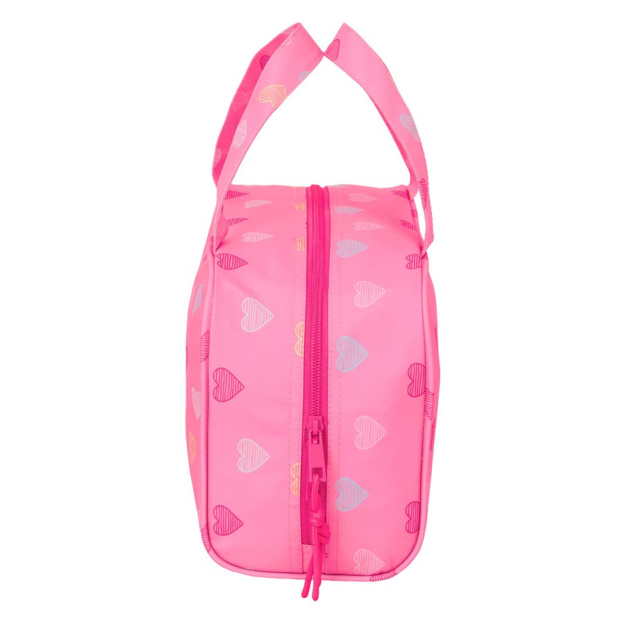 Rejsetoilettaske Benetton Heart Pink 31 x 14 x 19 cm #4